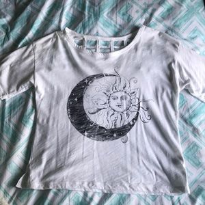 sun & moon t-shirt